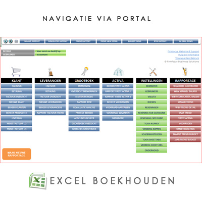 Boekhouden in Excel